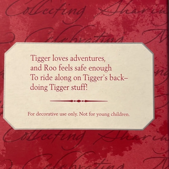 1998 HALLMARK Keepsake Disney Winnie the Pooh Collection Christmas Ornament - Picture 7 of 8